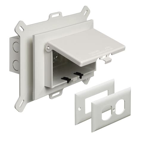 electrical outlet box for vinyl siding syrface mount|surface mount electrical box.